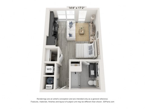 601 N 12th St Studio-2 Beds Apartment for Rent - Photo Gallery 54